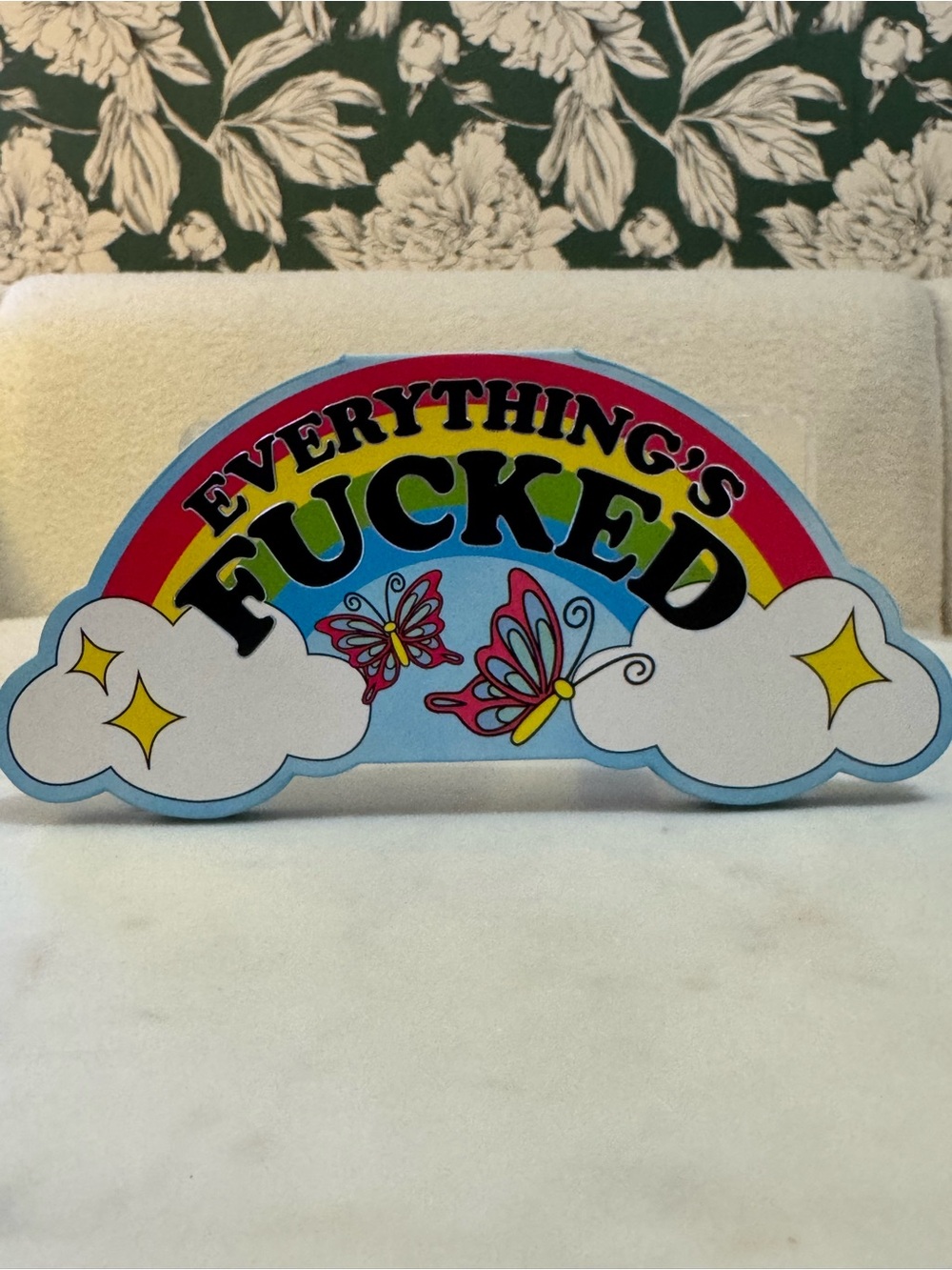 Sarcastic Rainbow Cosmetic Pouch & Limited Edition Dolls Kill Eyeshadow Pallet - Picture 5 of 7